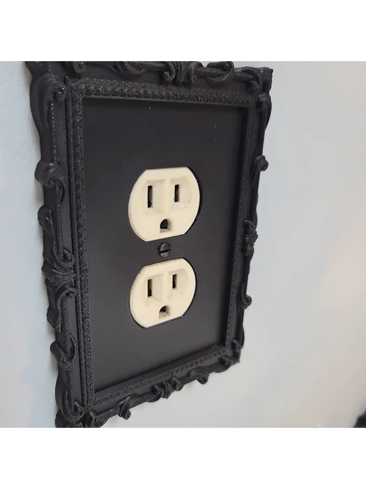 1pc Vintage Black Light Switch, Classic Design, Suitable For Home And Office Decor, No Power Source Required- Comes With Screws