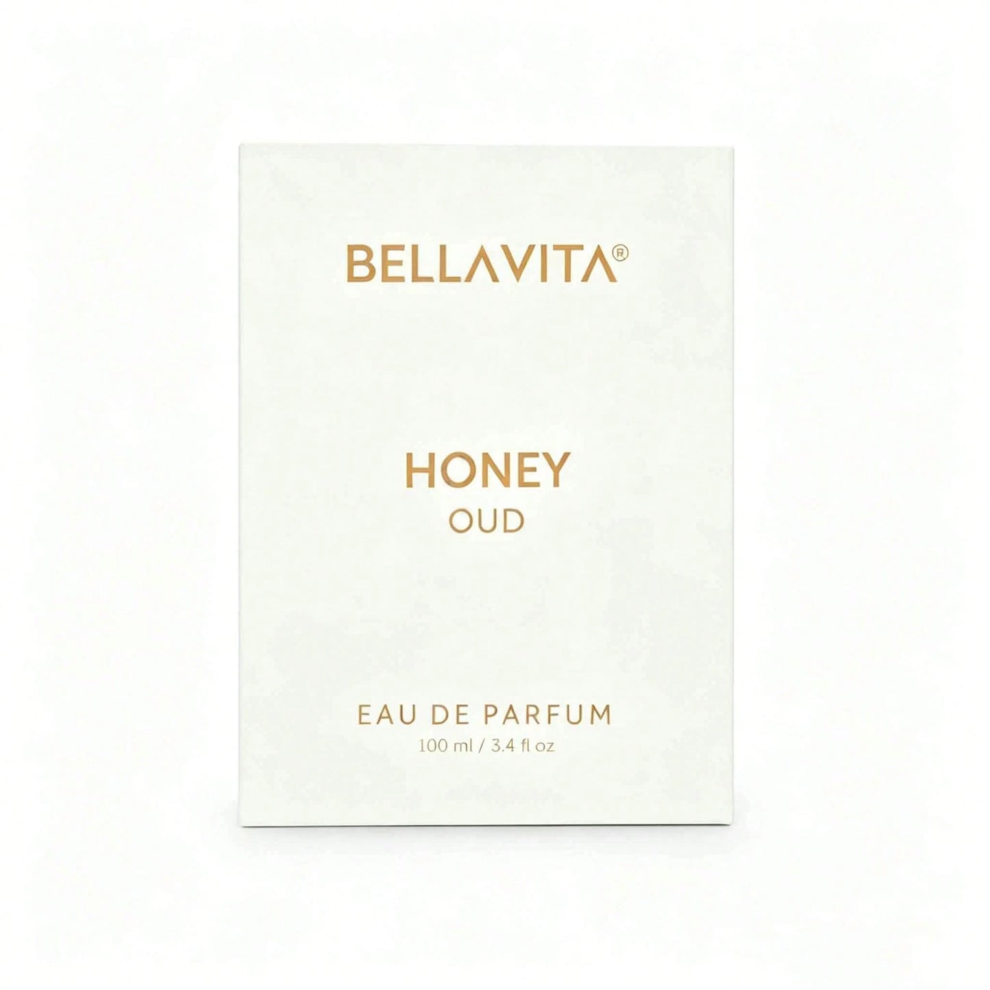 Bellavita Honey OUD Unisex Perfume Spray (3.4 Oz.)| Vanilla And Bergamot Notes, Lasting Arabian Fragrance, Floral Fragrance And Spicy Vegetable Gum Honey Fragrance
