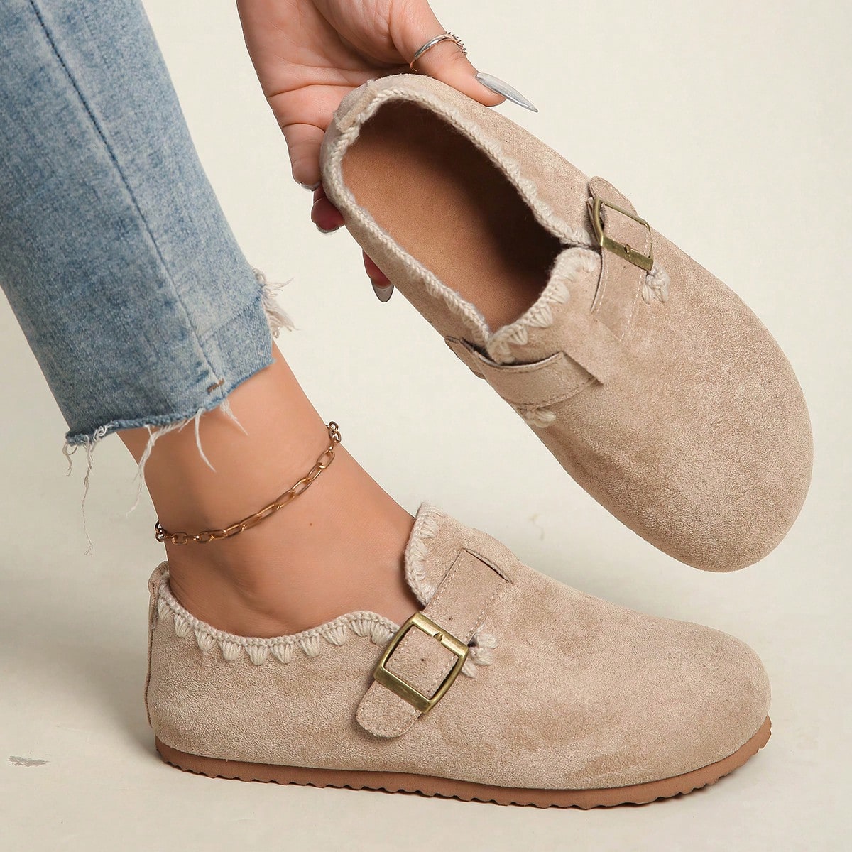 New Autumn Large Size Women's Shoes Soft Sole Single Shoes Versatile Flat Lace-Up Casual Sneaker Szapatos De Mujer Elegante