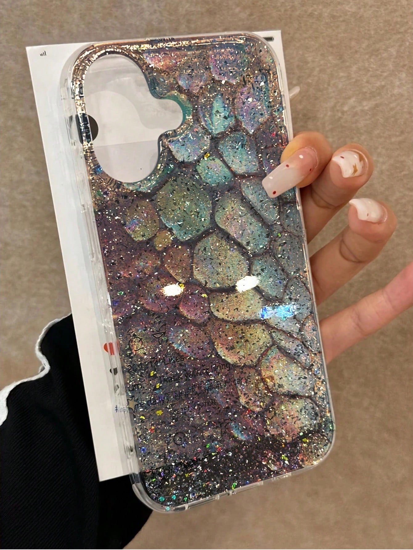 Sequins,Rhinestone High-End IMD Glitter Gradient Glossy Protective Phone Case Compatible With Iphone 16 Pro Max, 16, 16 Pro/ High-End Glitter Gradient Protective Case Compatible With Iphone 15 Pro Ma