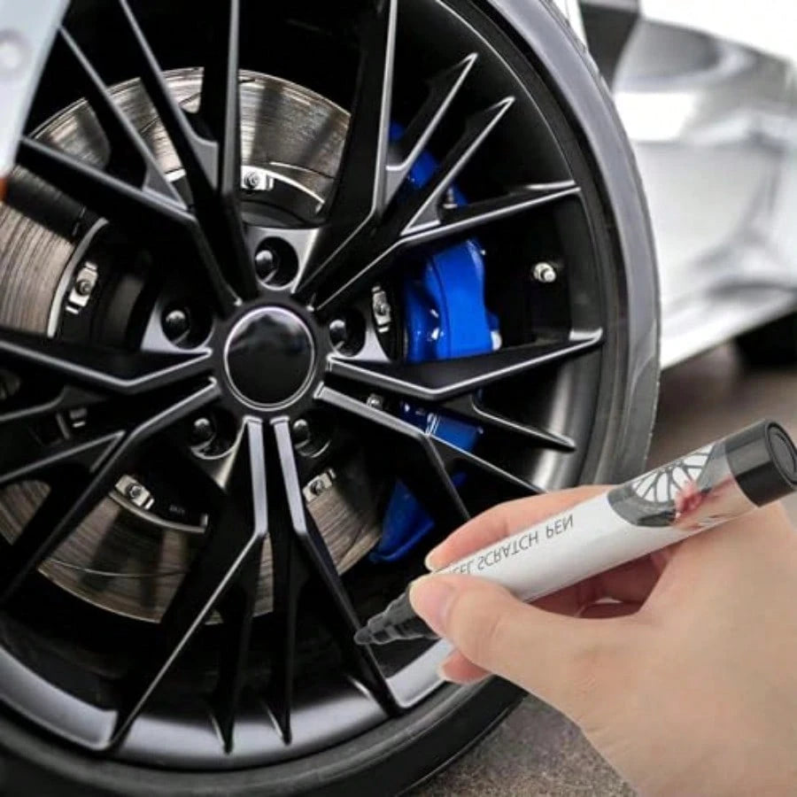 Touch Up Paint For Cars, Professional Rim Paints Pen/Automotive Touchup Paint For Quick Repair Of Scratches, Wheel Scratch Repair Kit Car Accessories For Most Vehicles