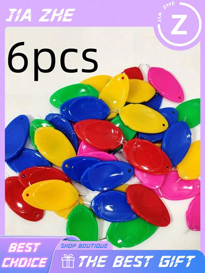 1/10pcs Plastic Needle Threaders For Sewing, Sturdy And Colorful, Assorted Colors, Suitable For Both Hand And Machine Sewing, Quilting, And Crafting Assistance