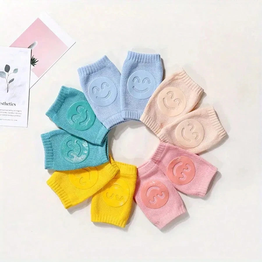 1/2/3/5/10 Pairs Baby Knee Pads, Crawling Leg Protectors, Walking Aids, Children Anti-Slip Toddler Knee Pads, Baby Elbow Socks, Crawling Knee Pads