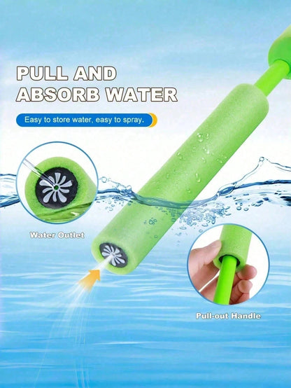 1/2/3pcs Fun Foam Water Sprayer With Ergonomic Round Handle Floating Summer Outdoor Essential For Family Gathering Pool Water Sprayer For Camping Water Park Summer Essentials Party Supplies Outdoor Wa