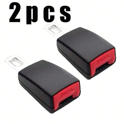 1/2Pcs Car Safety Belt Extender Seat Belt Cover Seat Belt Padding Extension Buckle Plug Buckle Seatbelt Clip Car Accessories