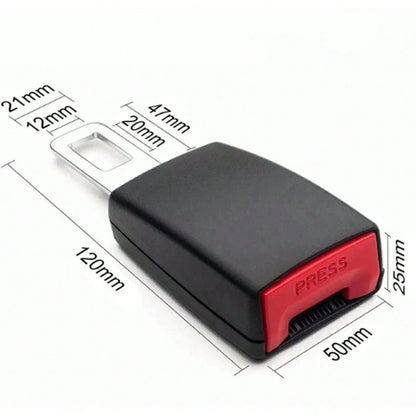 1/2Pcs Car Safety Belt Extender Seat Belt Cover Seat Belt Padding Extension Buckle Plug Buckle Seatbelt Clip Car Accessories