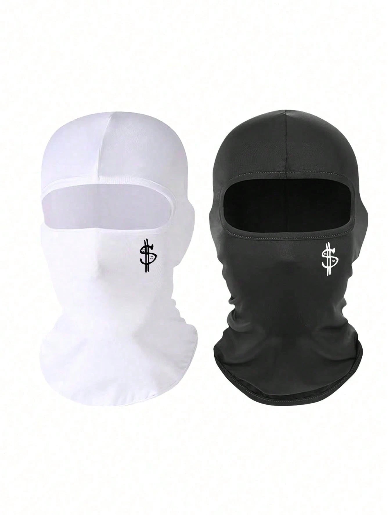1/2pcs Unisex Balaclava Ski Mask, Face Cover For Cycling, Skiing, Outdoor Activities, Suitable For Daily Use, Travel, Hiking, Skiing