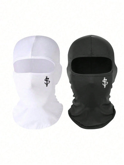 1/2pcs Unisex Balaclava Ski Mask, Face Cover For Cycling, Skiing, Outdoor Activities, Suitable For Daily Use, Travel, Hiking, Skiing