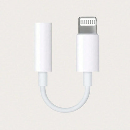 1/3pcs Lightning To 3.5mm Audio Adapter, Compatible With IPhone 14 13 12 11 Series Phones, Lightning Port To Headphone Jack Converter Cable