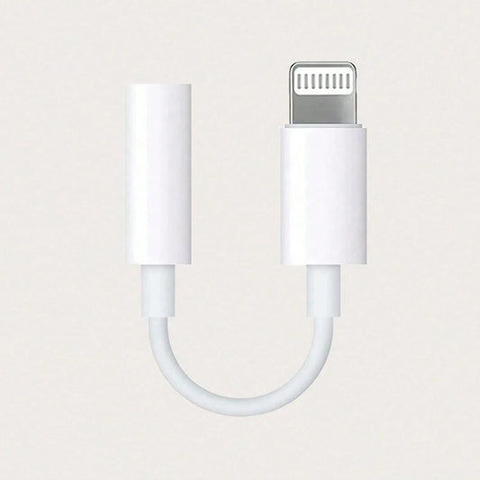 1/3pcs Lightning To 3.5mm Audio Adapter, Compatible With IPhone 14 13 12 11 Series Phones, Lightning Port To Headphone Jack Converter Cable