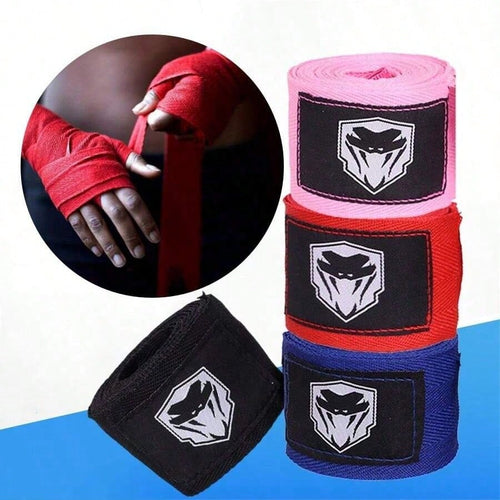 1 Pair Boxing Hand Wraps For Men And Women Adults, Combat Sports Hand Protection Elastic Hand Wraps, Suitable For Muay Thai, Taekwondo, Boxing Training (Non-Elastic)