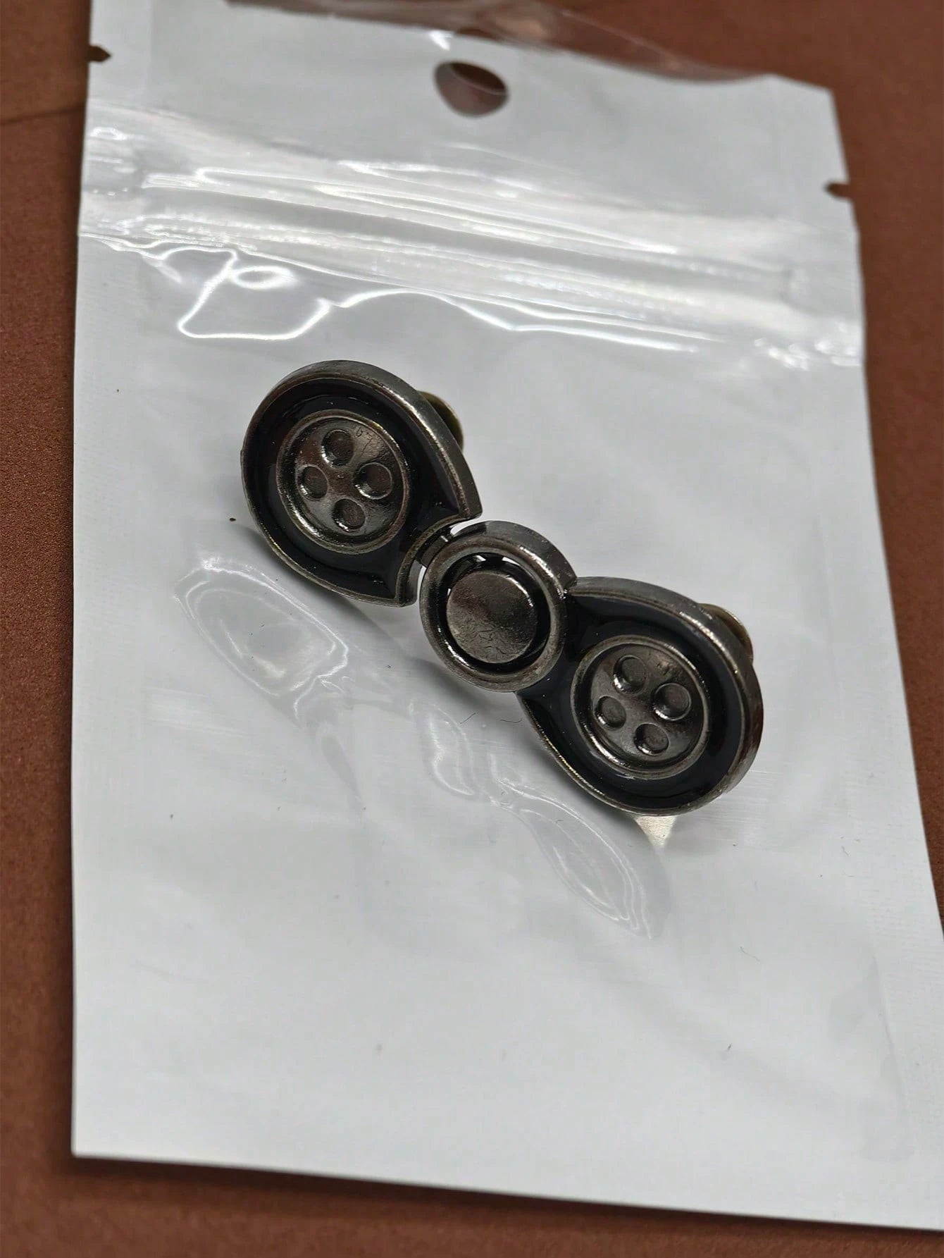1 Pair Of No-Sewing Buttons, Adjustable And Removable Waist Button For Jeans, Skirts, Trousers- Great Tool To Change Waist Size Without Making Holes
