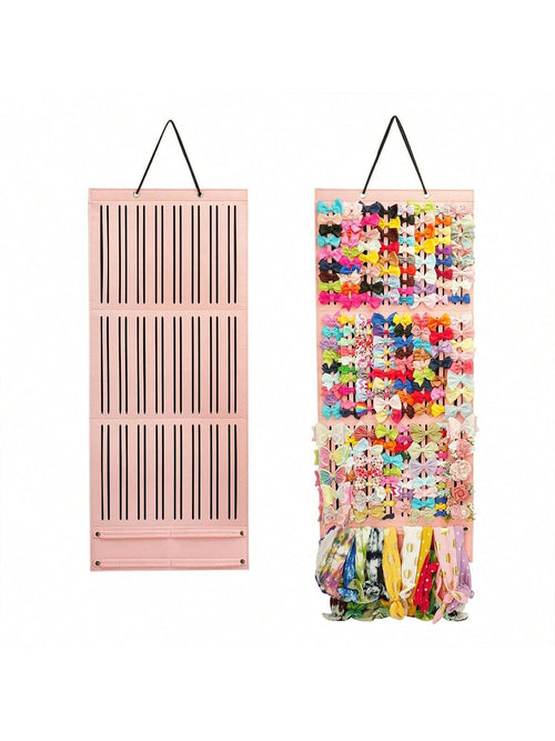 1 Pc Baby Girl Hair Bows Holder, Hair Clips Storage Hanger For Ribbons, Hair Bows Organizer, Baby Hair Clip Storage Display Sturdy Stand Love Valentine
