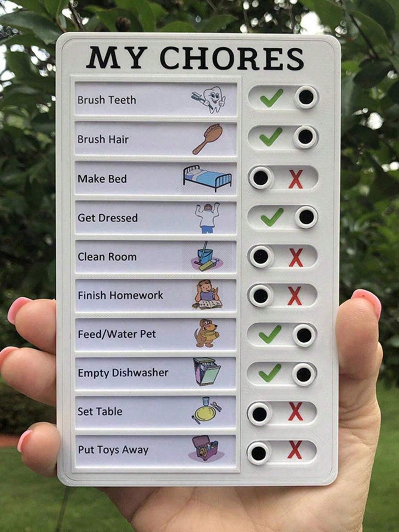 1 Set Children's Self-Regulation Information Handbook, Student Sign-In Reminder Notebook, Checklist & Plan Reminder Board, Self-Discipline Sign-In Tool, Children's Time Management Growth Card, Suitabl