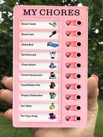 1 Set Children's Self-Regulation Information Handbook, Student Sign-In Reminder Notebook, Checklist & Plan Reminder Board, Self-Discipline Sign-In Tool, Children's Time Management Growth Card, Suitabl