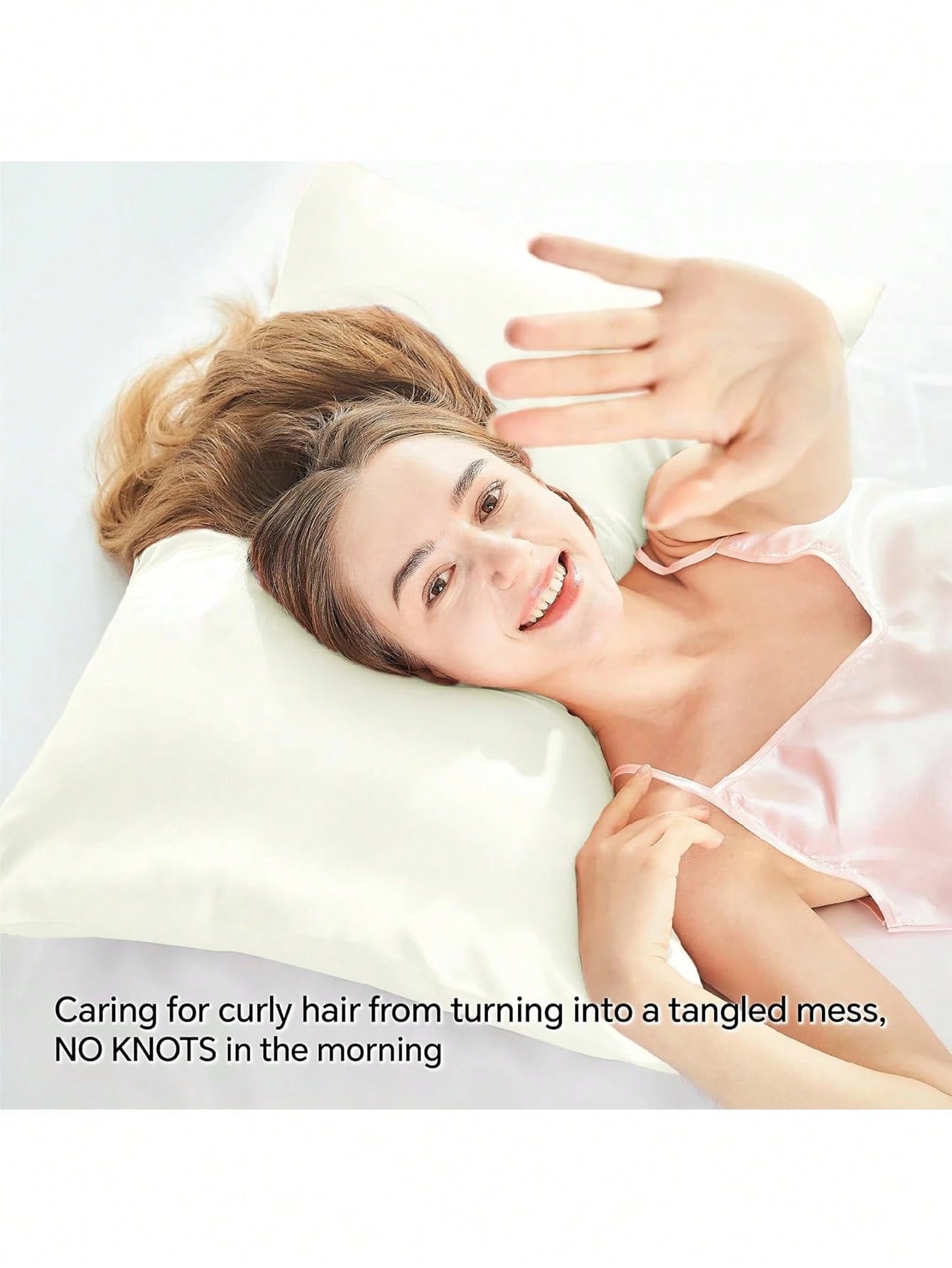 10-Piece Sleep Hair Styling Tool Set, Curling Iron, 1 Silk Pillowcase, Queen Set For Hair And Skin, Silk Heatless Curling Set, Overnight Curling Iron, 1 Soft Sleeping Eye Mask