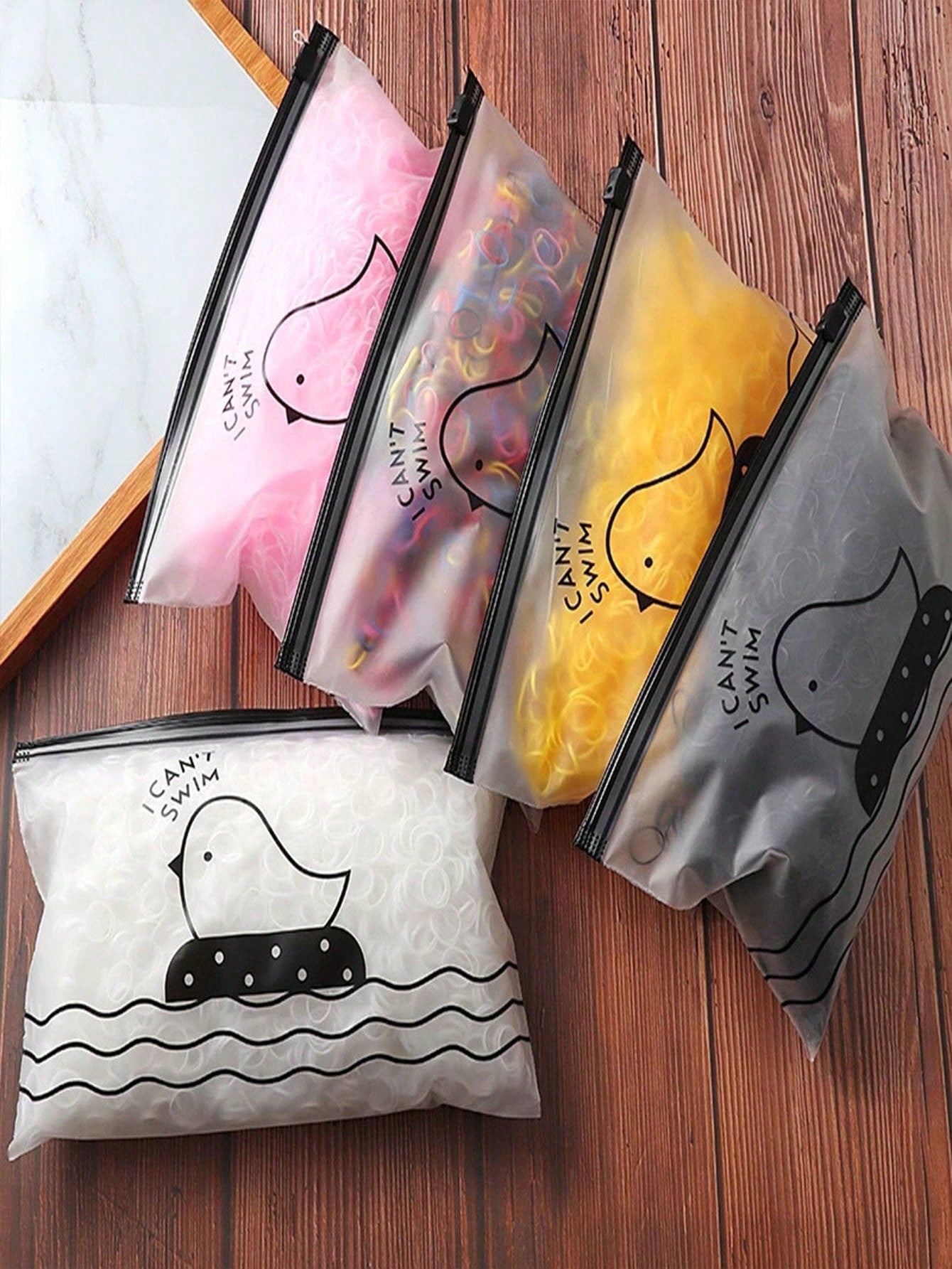 1000 Pcs Disposable No-Damage Hair Ties, Soft Elastic Hair Bands For Ponytails & Daily Use