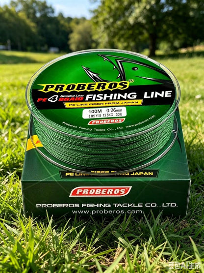 100m Braided Fishing Line, Multi-Strand Carp Fishing Line, Japanese Braided Line, Fishing Accessories, PE Line