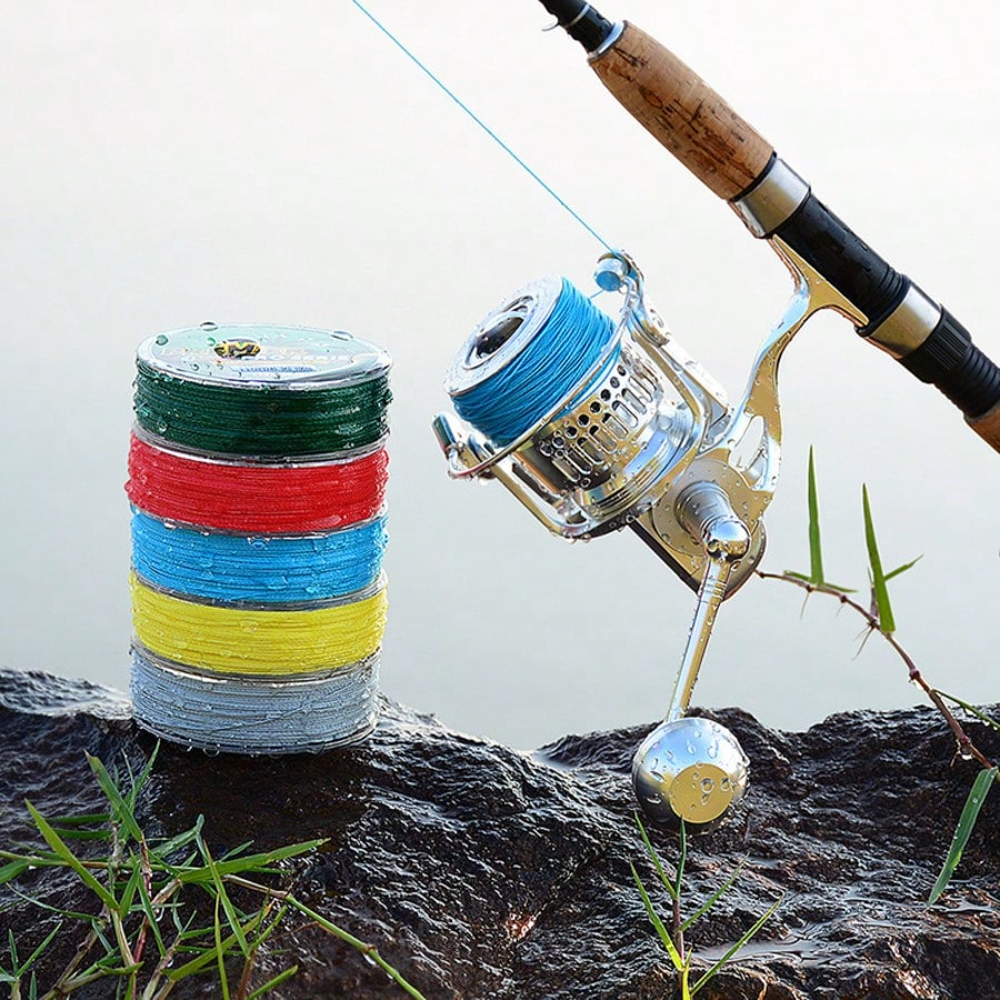100m Braided Fishing Line, Multi-Strand Carp Fishing Line, Japanese Braided Line, Fishing Accessories, PE Line