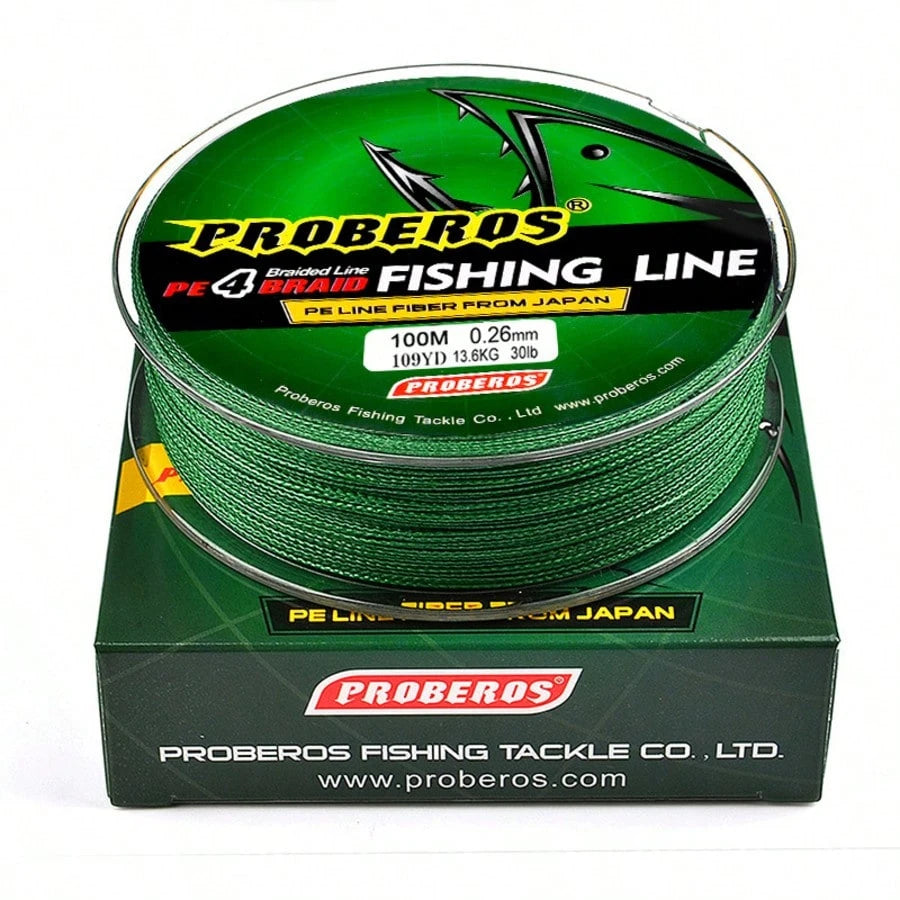 100m Braided Fishing Line, Multi-Strand Carp Fishing Line, Japanese Braided Line, Fishing Accessories, PE Line