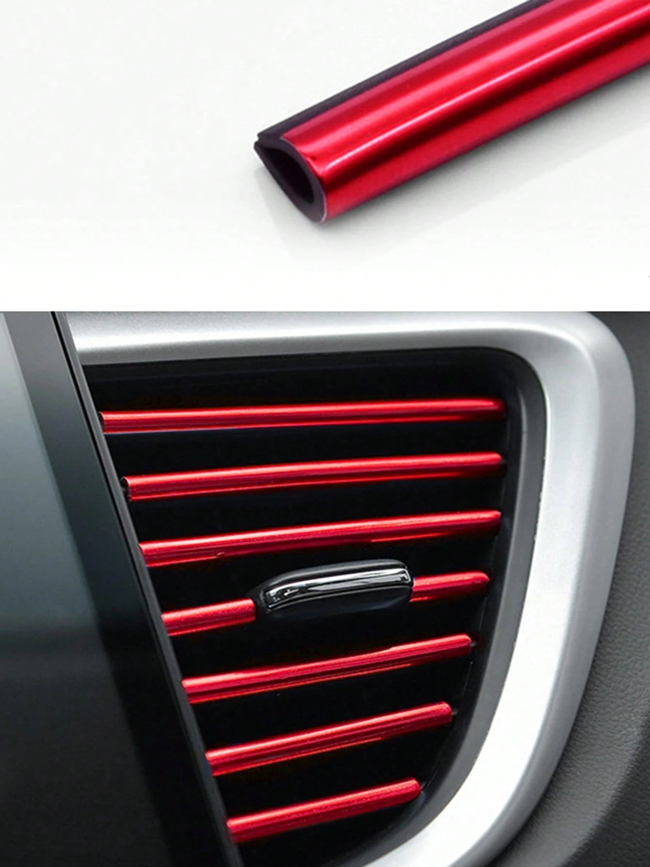 10Pcs Solid Pvc Car Air Outlet Accessory Car Accessories Interior