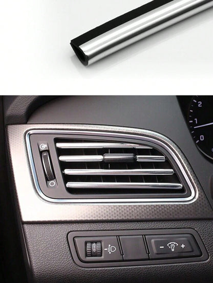 10Pcs Solid Pvc Car Air Outlet Accessory Car Accessories Interior