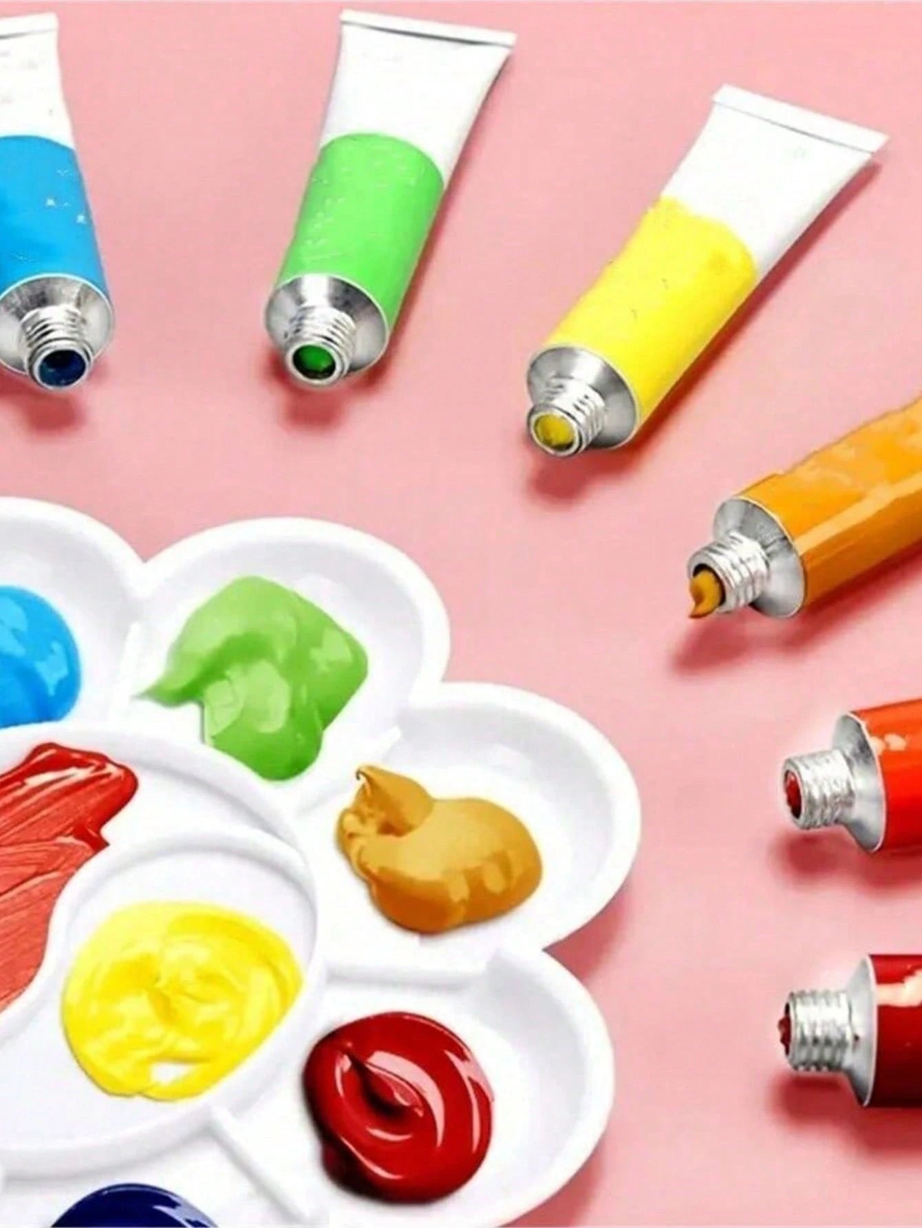 12/18/24 Colors Mixed Watercolor Paint Set, Water-Based Paint Tubes For Canvas, Wood And Crafts