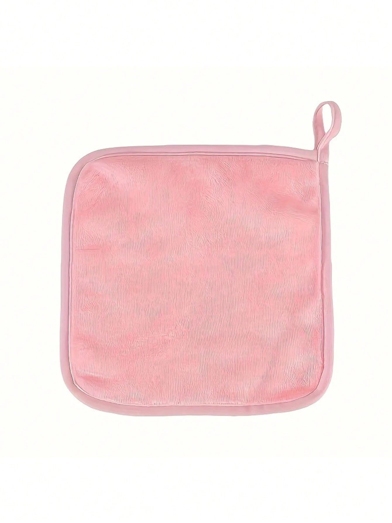 12pcs Makeup Remover Pads, Edged Design, Reusable, Soft & Moisturizing Makeup Cleansing Cloths, 6/1pc Set, Handkerchief, Makeup Remover Towel