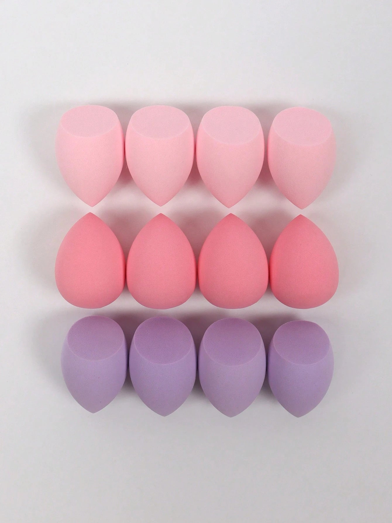 12pcs Medium-Sized Beauty Sponges, Makeup Blender For Blending Liquid, Cream, And Powder, Multi-Colored Latex-Free Wet And Dry Foundation Cosmetic Sponge, Suitable For All Skin Types,Makeup,Cheap,Room