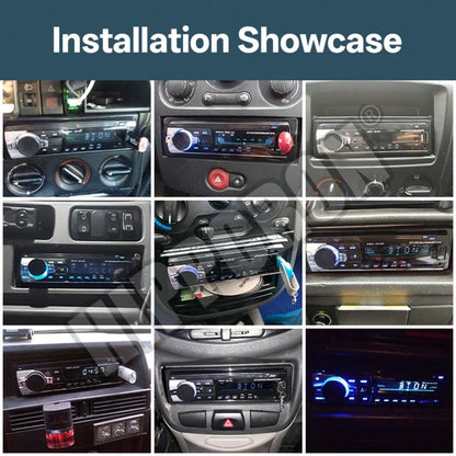 12V Car Radio Stereo MP3 Player Digital Bluetooth 60Wx4 Audio Music USB/FM