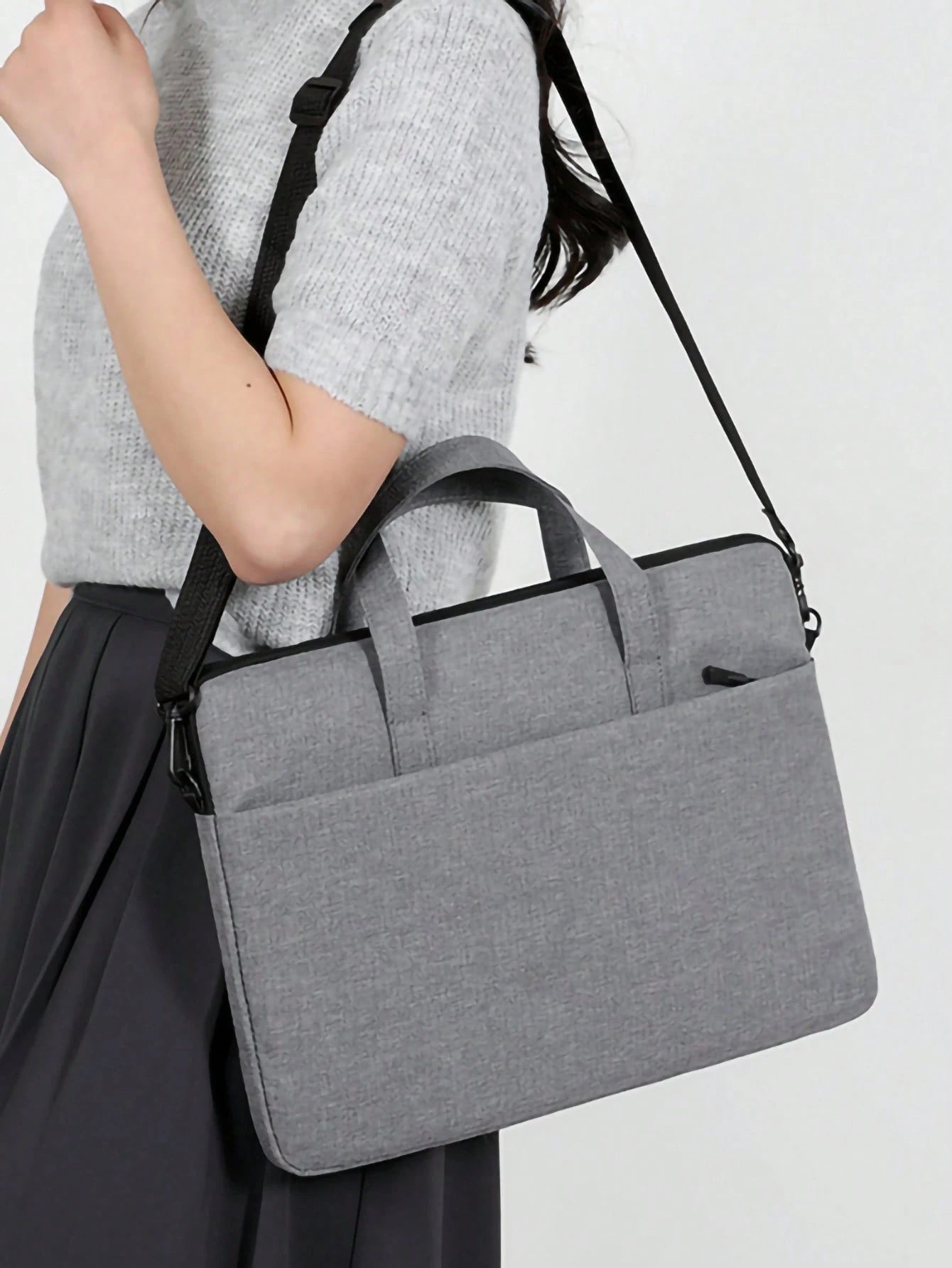 13/14 Inch Laptop Sleeve, Laptop Bag, Laptop Liner, Laptop Carrying Bag, Business Travel, College, Office, With Handle, Portable & Lightweight, Multifunctional, Classroom Laptop Bag, Classroom Bag, Te