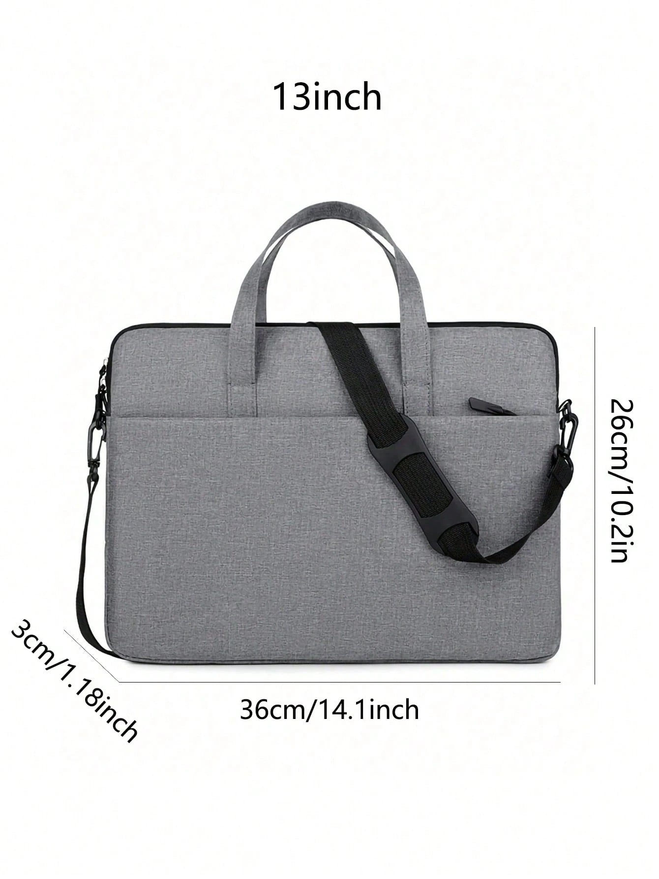 13/14 Inch Laptop Sleeve, Laptop Bag, Laptop Liner, Laptop Carrying Bag, Business Travel, College, Office, With Handle, Portable & Lightweight, Multifunctional, Classroom Laptop Bag, Classroom Bag, Te