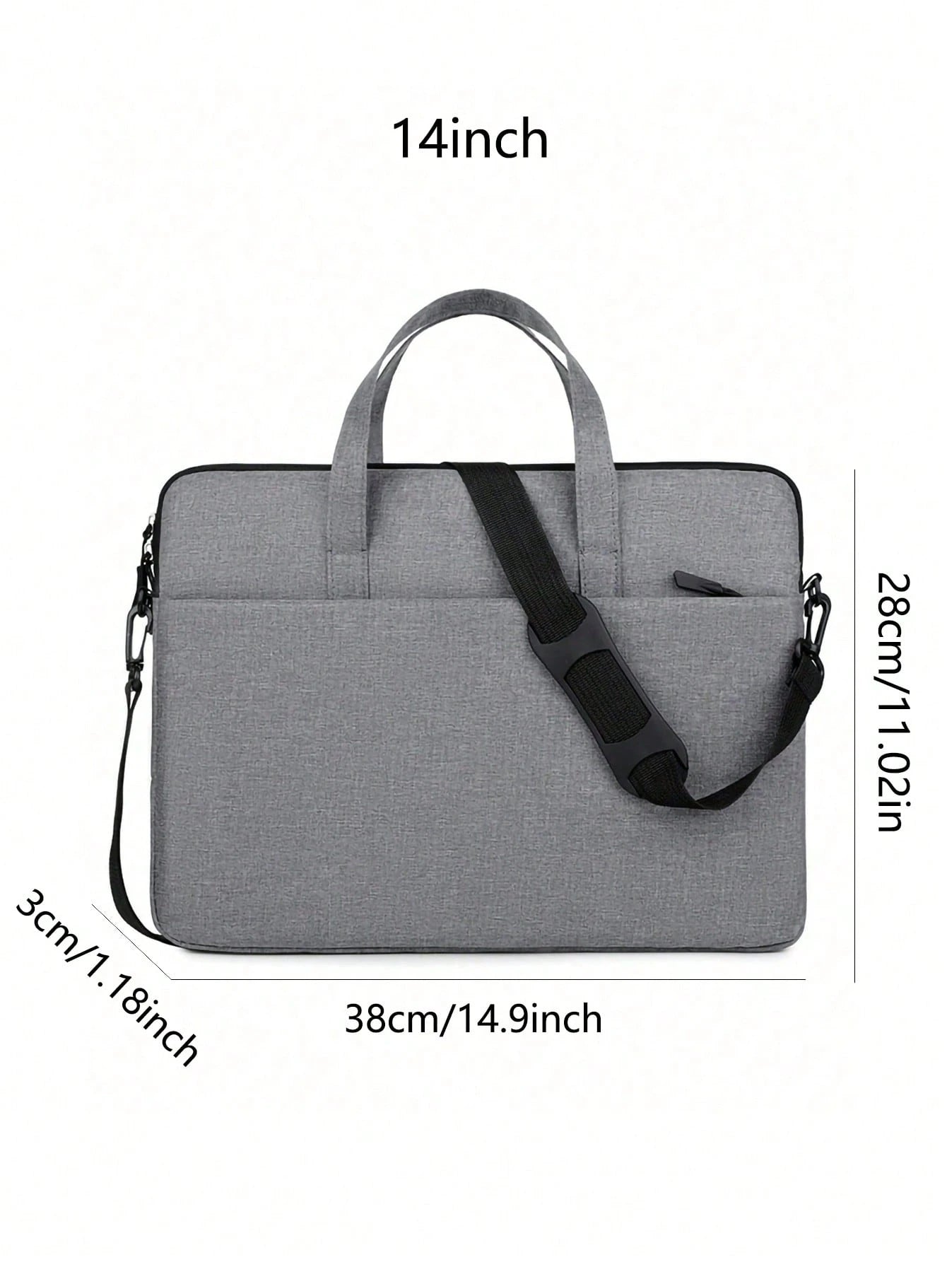 13/14 Inch Laptop Sleeve, Laptop Bag, Laptop Liner, Laptop Carrying Bag, Business Travel, College, Office, With Handle, Portable & Lightweight, Multifunctional, Classroom Laptop Bag, Classroom Bag, Te