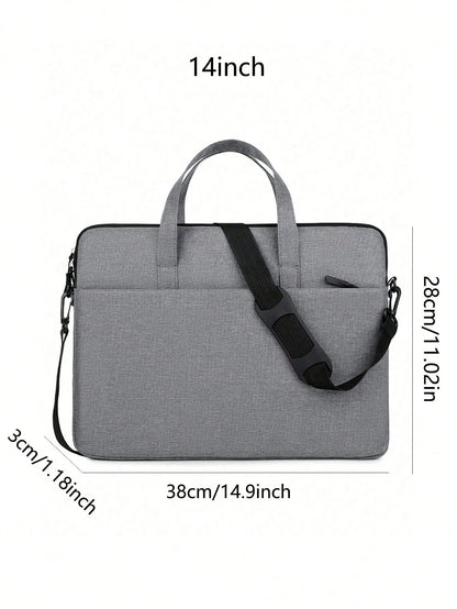 13/14 Inch Laptop Sleeve, Laptop Bag, Laptop Liner, Laptop Carrying Bag, Business Travel, College, Office, With Handle, Portable & Lightweight, Multifunctional, Classroom Laptop Bag, Classroom Bag, Te