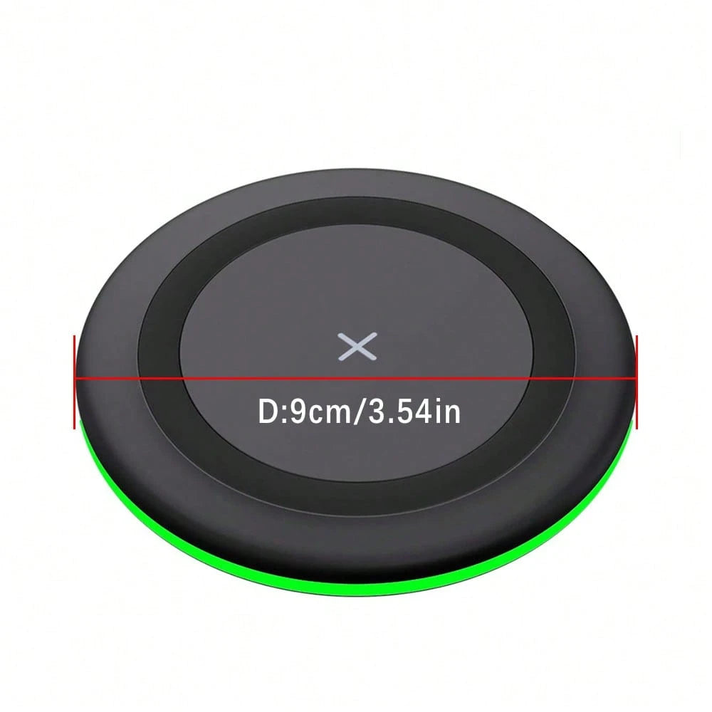 15W Max Wireless Charger, Fast Wireless Charging Pad Compatible With IPhone 16/15/14/13/12/SE/11/11 Pro/XS Max/XR/X/8 And Galaxy S23/S22/Note