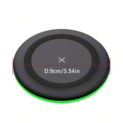 15W Max Wireless Charger, Fast Wireless Charging Pad Compatible With IPhone 16/15/14/13/12/SE/11/11 Pro/XS Max/XR/X/8 And Galaxy S23/S22/Note