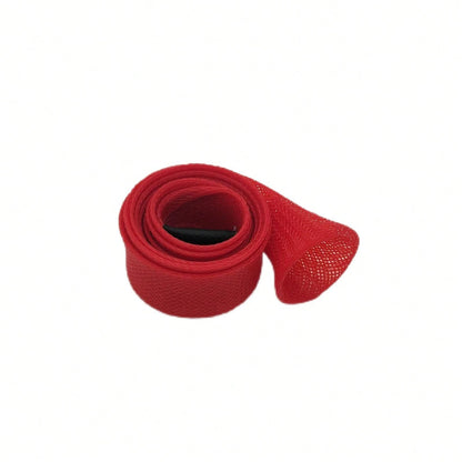 170cm 35mm/67in 1.4in Fishing Rod Sleeve, Reusable Woven Mesh Telescopic Fishing Rod Protective Cover, Fishing Tool Accessory