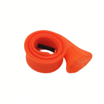 170cm 35mm/67in 1.4in Fishing Rod Sleeve, Reusable Woven Mesh Telescopic Fishing Rod Protective Cover, Fishing Tool Accessory