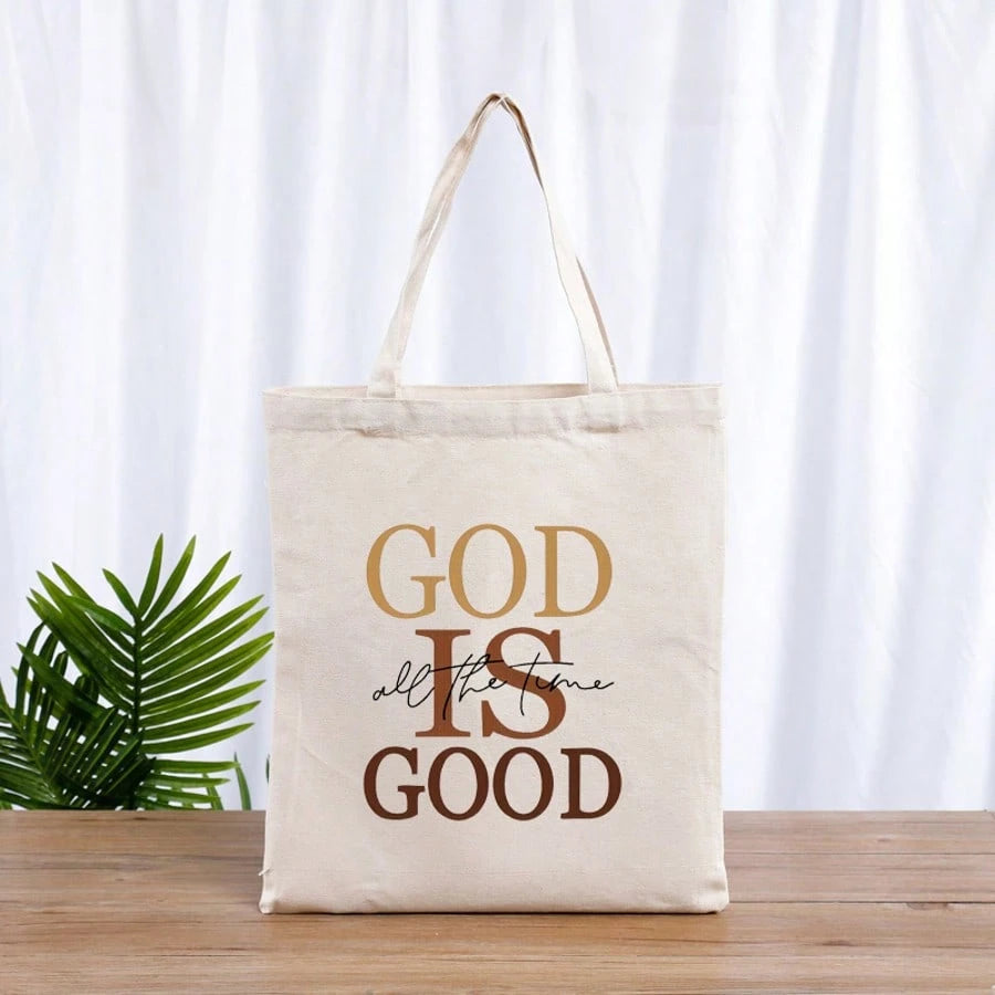 1pc/2pcs/3pcs "GOD IS GOOD All The Time" Vinyl Iron-On Transfer Decal- Bold Typography Heat Press Patch With Mixed Colors, Washable & Durable Applique For Clothing, T-Shirts, Bags, DIY Fashion Access