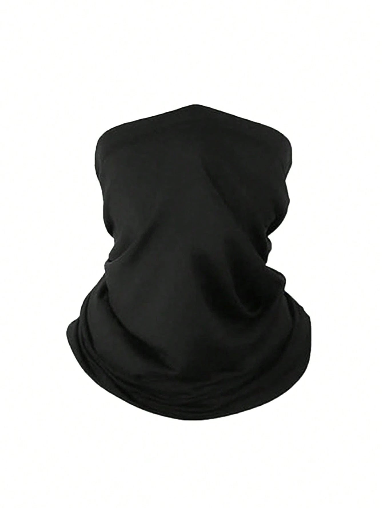 1pc/2pcs/3pcs Unisex Solid Color Breathable Sports Face Mask Elastic Sun Protection Headwear, Suitable For Daily Outings, Hiking, Fishing, Etc.