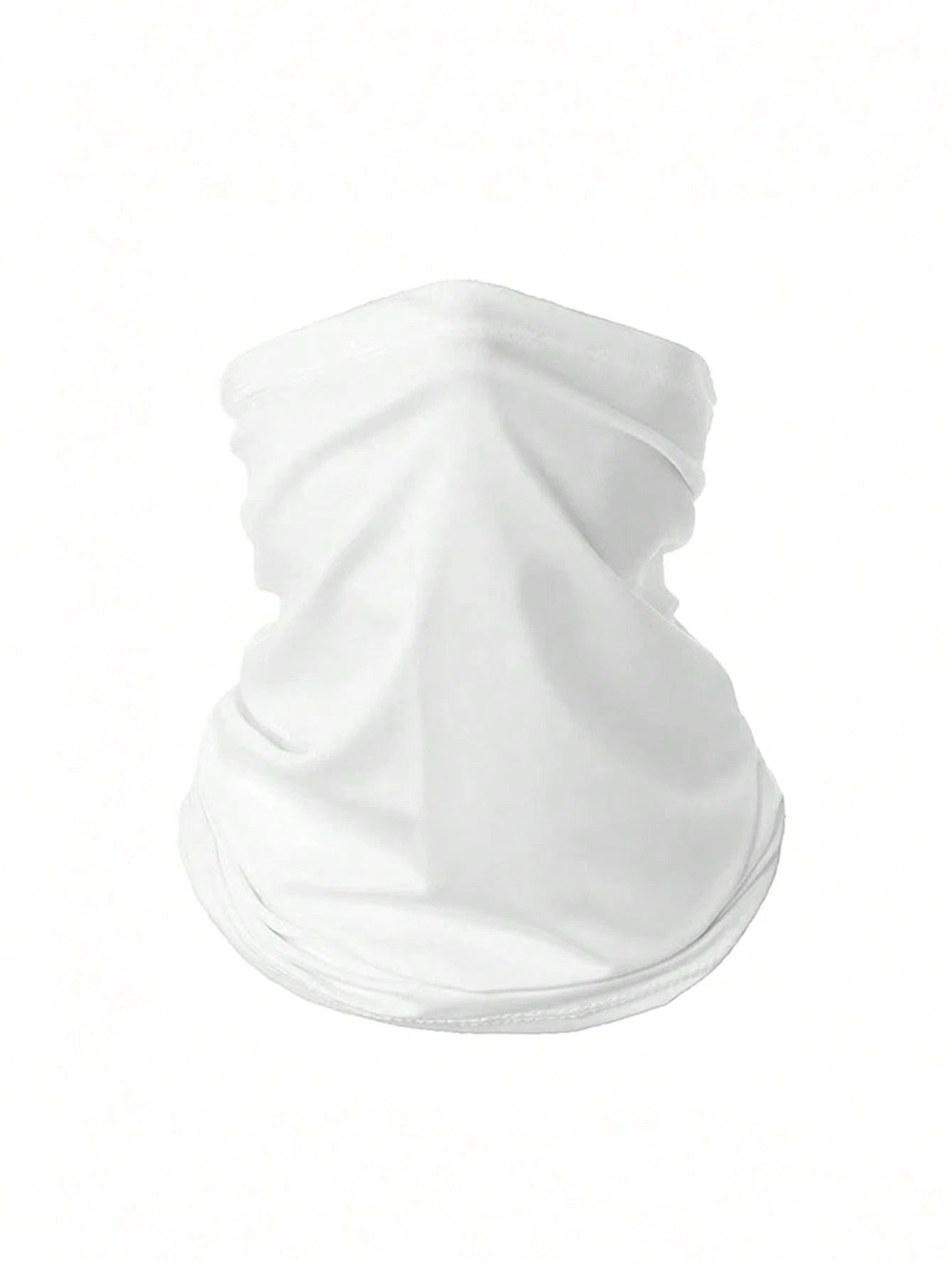 1pc/2pcs/3pcs Unisex Solid Color Breathable Sports Face Mask Elastic Sun Protection Headwear, Suitable For Daily Outings, Hiking, Fishing, Etc.