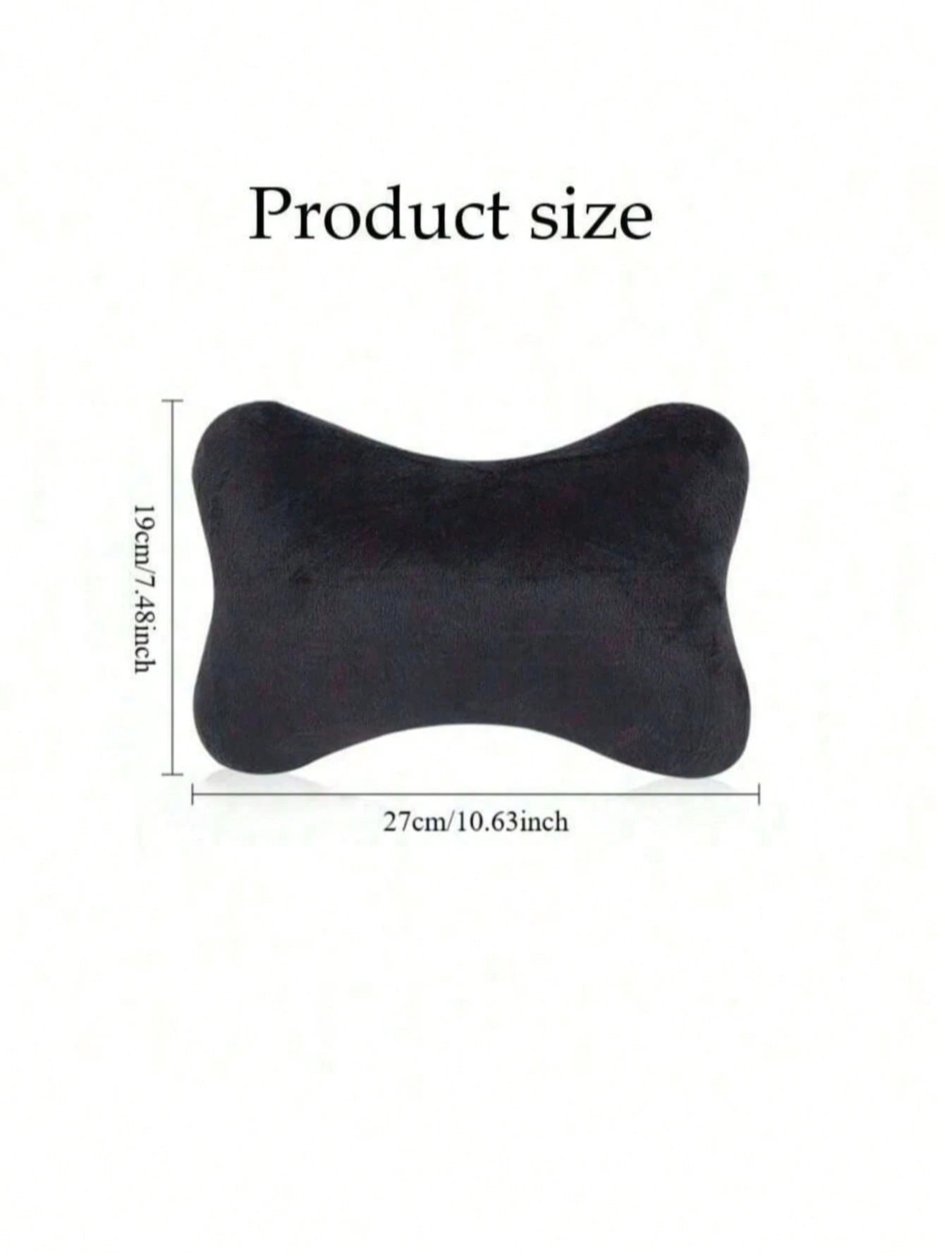1pc/2pcs Car Headrest, Car Neck Protection Pillow, Car Headrest, Cervical Pillow, Neck Cushion, Car Interior Products Suitable For Driving, Home, Office Seats, Relieve Neck Pain And Pressure Car Pillo