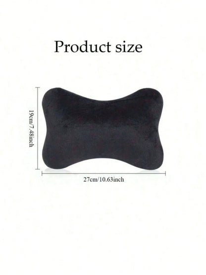 1pc/2pcs Car Headrest, Car Neck Protection Pillow, Car Headrest, Cervical Pillow, Neck Cushion, Car Interior Products Suitable For Driving, Home, Office Seats, Relieve Neck Pain And Pressure Car Pillo
