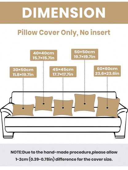 1pc/4pcs Halloween Ghost Pumpkin Pillow Case, Cushion Cover, Bedding, Comfortable And Easy To Care, Living Room Sofa Decorative Pillowcase, Halloween Room Decor, Single-Sided Print, Zipper Closure, Pi