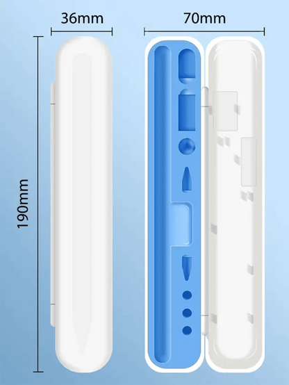 1pc Apple Pencil 1/2 Generation Protective Case, Stylus Tip Protector Adapter, Stylus Protective Cover, Anti-Drop Protective Case