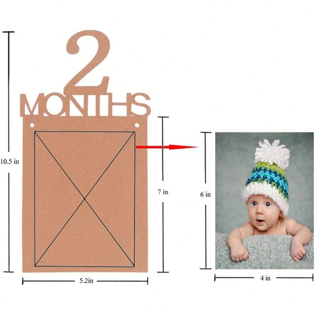 1pc Baby 1st Birthday Photo Banner, 1-12 Months Growth Record Photo Props, Birthday Party Decoration, Suitable For Birthday Party, Baby Shower, 1st Anniversary