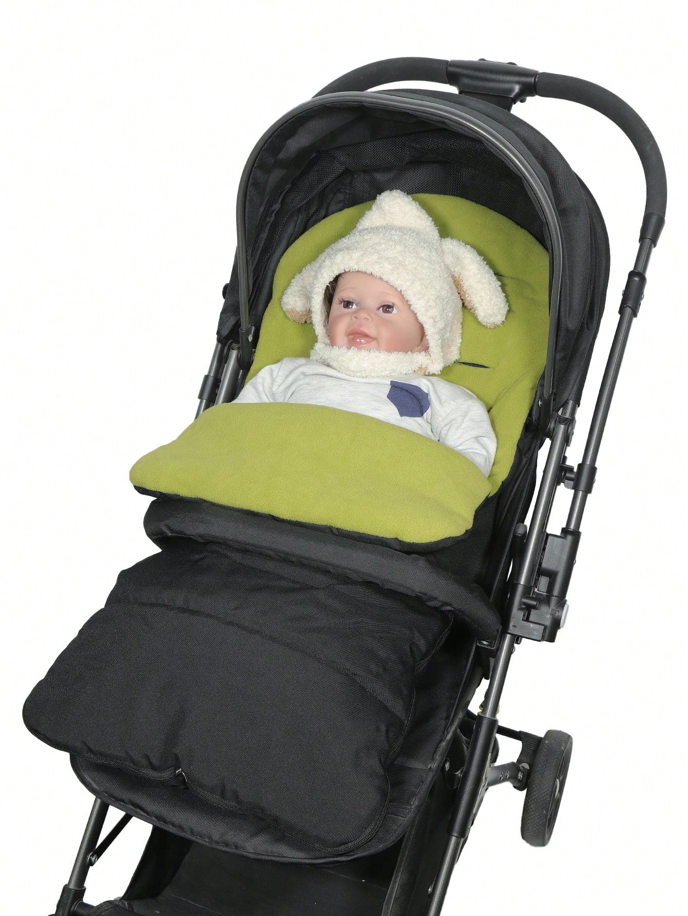 1pc Baby Stroller Foot Cover, Winter Essential, Warm & Comfortable Design, Easy Installation, Provides Cozy Protection, Best Gift Choice