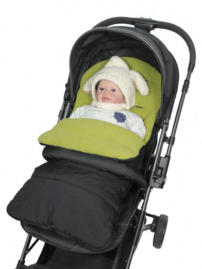 1pc Baby Stroller Foot Cover, Winter Essential, Warm & Comfortable Design, Easy Installation, Provides Cozy Protection, Best Gift Choice