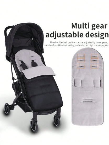 1pc Baby Stroller Foot Cover, Winter Essential, Warm & Comfortable Design, Easy Installation, Provides Cozy Protection, Best Gift Choice
