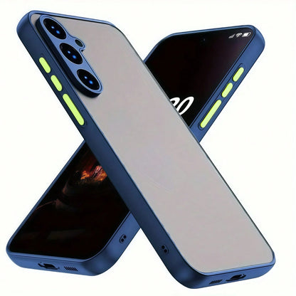 1pc Black Magnetic Style Soft-Touch Matte Perforated Standalone Magnetic Wireless Charging Compatible Phone Case Compatible With Apple 7/8/X/XR/XS Max/11/12/13/14/15/16/17 Pro Max, Galaxy A14/A15/A16